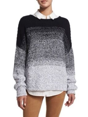 Vince 100% cotton ombre sweater